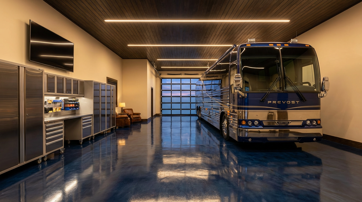 Interior lounge view